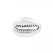 Shell spacer 19 mm Antique Silver Plating x1|raw }}