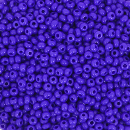 Preciosa Seed beads 11/0 2 mm - Opaque Dark Sapphire x20g