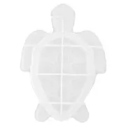 14.5x21cm Silicone mold for turtle cup - Transparent x1