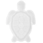 14.5x21cm Silicone mold for turtle cup - Transparent x1