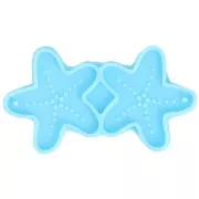 Silicone mold for epoxy resin starfish pendants x1