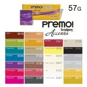 Premo Clay, 57 g, Graphite Pearl (No. 5120)