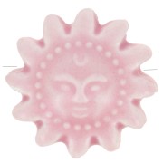 19mm Ceramic Sunbead - Pink x1|raw }}