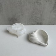 16x12cm Silicone mold for shell-shaped cups -Transparent x1