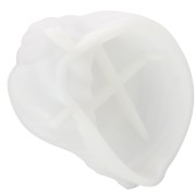 16x12cm Silicone mold for shell-shaped cups -Transparent x1
