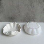 14x16cm Silicone mold for shell-shaped dishes - Transparent x1