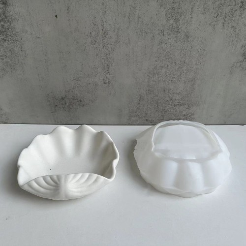 14x16cm Silicone mold for shell-shaped dishes - Transparent x1