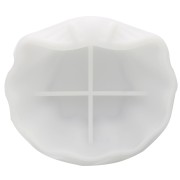 14x16cm Silicone mold for shell-shaped dishes - Transparent x1