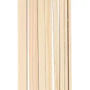 Wooden guide sticks for polymer clay - 3 mm to 10 mm - Natural x8