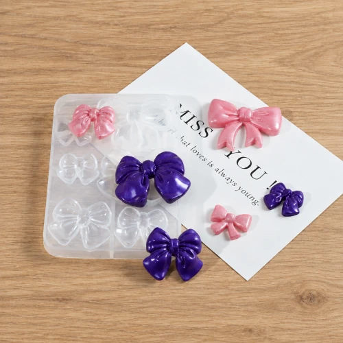 Silicone bow tie mold x1