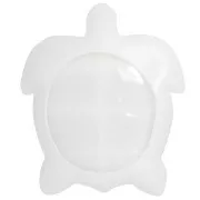 25x22cm Silicone mold for turtle cup - Transparent x1
