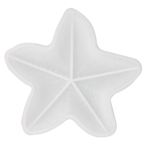 13.5cm Silicone mould for starfish cups -Transparent