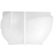 13.5x7.5cm Silicone mold for shell vase x1