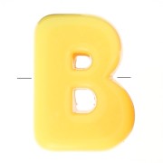 20x15mm acrylic Alphabet letter beads assortment - B - Multicolor x10|raw }}