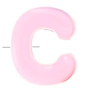 20x16mm acrylic Alphabet letter beads assortment - C - Multicolor x10|raw }}