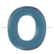 20x17mm acrylic Alphabet letter beads assortment acrylic - O - Multicolor x10|raw }}