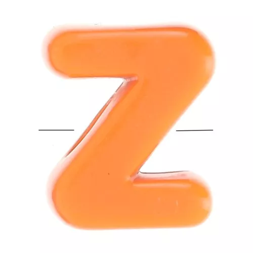 20x17mm acrylic Alphabet letter beads assortment - Z - Multicolor x10