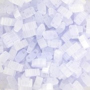 Miyuki Half Tila Beads 5x2.3x1.9 mm HTL-2563 - Silk Pale Light Lavender x10g