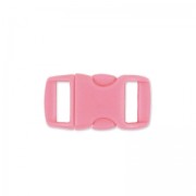 Quick release buckles phosphorescent 10 mm Light Rose x 1