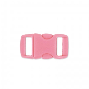 Quick release buckles phosphorescent 10 mm Light Rose x 1