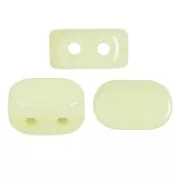 4x6mm Lipsi® glass beads by Puca® - Light Citrus x10g