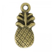 charms ananas 20 mm bronze x5|raw }}