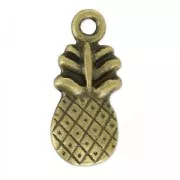 charms ananas 20 mm bronze x5