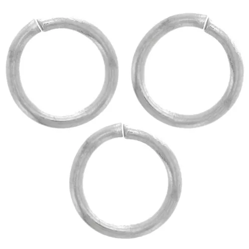 Open rings 6x0.8 mm - 316L stainless steel x100