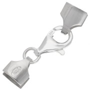 Lobster Clasp 9 mm for Miyuki 11/0 4 rows - Silver 925 x1