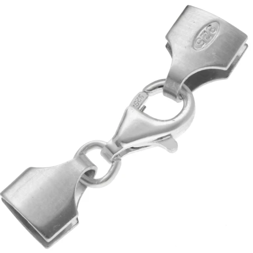 Lobster Clasp 9 mm for Miyuki 11/0 4 rows - Silver 925 x1