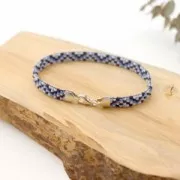 Lobster Clasp 9 mm for Miyuki 11/0 4 rows - Silver 925 x1