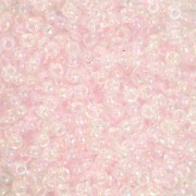 Seed beads Miyuki 11/0 265 - Transparent Pale Pink AB x8g|raw }}