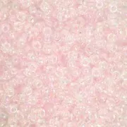 Seed beads Miyuki 11/0 265 - Transparent Pale Pink AB x8g