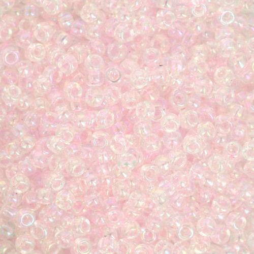 Seed beads Miyuki 11/0 265 - Transparent Pale Pink AB x8g