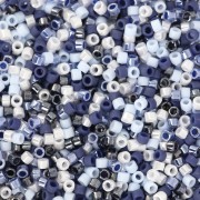Mix Miyuki Delica 11/0 - Mighty Blue x8g