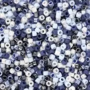 Mix Miyuki Delica 11/0 - Mighty Blue x8g