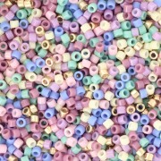 Mix Miyuki Delica 11/0 - Rainbow Shimmer x8g|raw }}