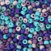 Seed beads mix Miyuki 8/0 - Blue Sparkle x8g