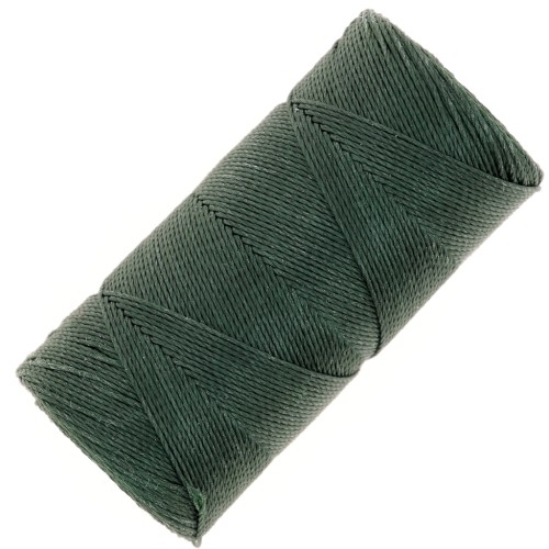 C-Lon Micro Cord 0.3 mm  Forest Green x 91 m