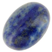 Oval cabochon 14x10mm Lapis Lazuli|raw }}