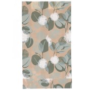 12x4.5x19.5cm Paper pouch - Eucalyptus pattern - Green x1