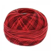 cotton yarn Lizbeth size 40 Red Burst n°147 x274m
