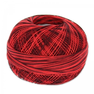 cotton yarn Lizbeth size 40 Red Burst n°147 x274m