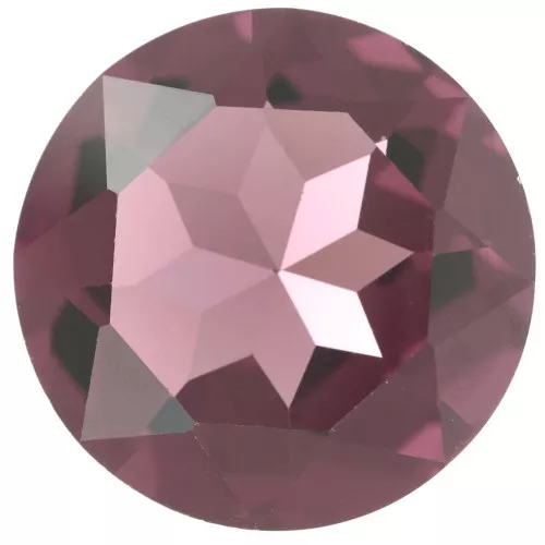27mm Round cabochon Aurora A1201 - Light Amethyst x1