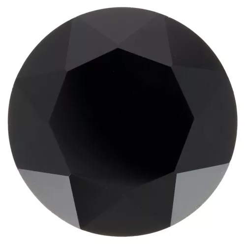 27mm Round cabochon Aurora A1201 - Jet x1