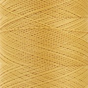 Linhasita waxed thread spool for micro macramé 0.35 mm - Mustard (1466) x448m