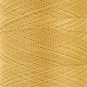 Linhasita waxed thread spool for micro macramé 0.35 mm - Mustard (1466) x448m