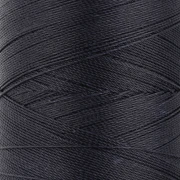 Linhasita waxed thread spool for micro macramé 0.35 mm - Blue Black (73) x448m
