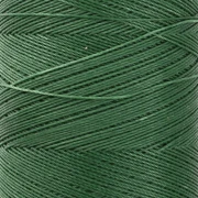 Linhasita waxed thread spool for micro macramé 0.35 mm - Dark Green (87) x448m