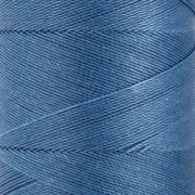 Linhasita waxed thread spool for micro macramé 0.35 mm - Denim Blue (119) x448m